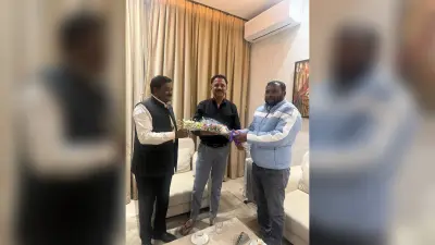 पर्यटन मंत्री से मिले विधायक व जिलाध्यक्ष