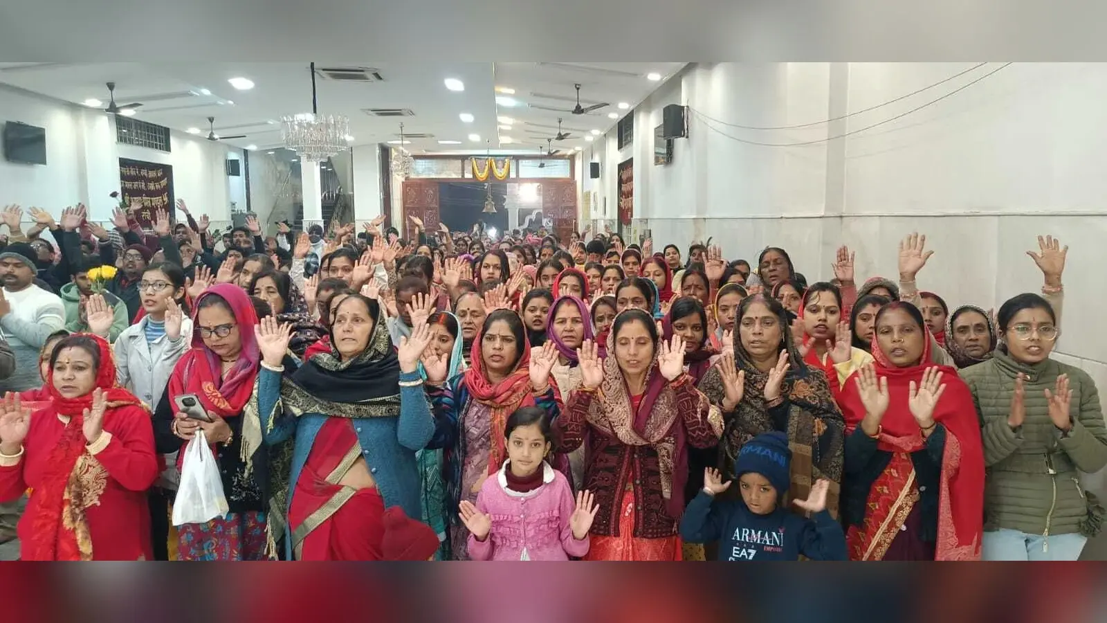 Ranchi News : श्री श्याम मंदिर में पुत्रदा एकादशी पर विशेष साज-सज्जा, भजनों से खाटू नरेश को रिझाया