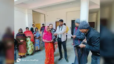 जरूरतमंदों के बीच बांटा गया कंबल