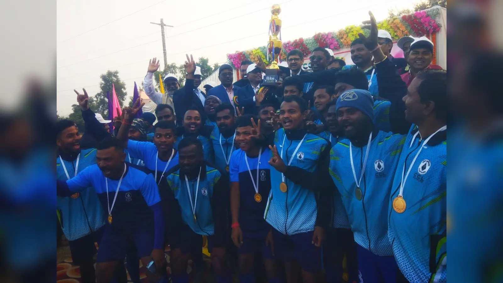 Bokaro News : सीसीएल अंतर क्षेत्रीय फुटबॉल टूर्नामेंट में विजेता बना मुख्यालय रांची