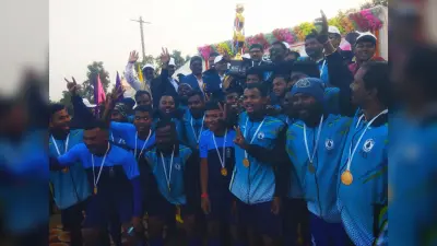 Bokaro News : सीसीएल अंतर क्षेत्रीय फुटबॉल टूर्नामेंट में विजेता बना मुख्यालय रांची