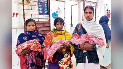 महिला ने एक साथ तीन बच्चे को दिया जन्म