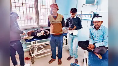 गली के विवाद को लेकर पिता पुत्र समेत चार लोगों को पीटा