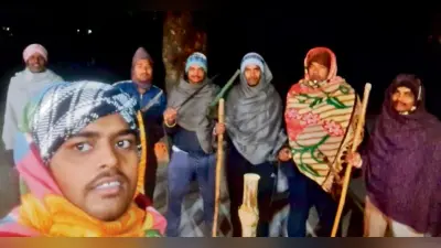 Gaya News : चोरी-डकैती को लेकर लोग दहशत में, रतजगा कर पहरा दे रहे लोग