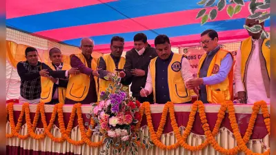 लायन्स क्लब के शिविर में दो सौ मरीजों के आंखों की हुई जांच