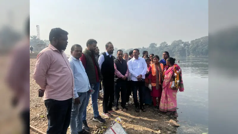Jamshedpur News : धार्मिक व सांस्कृतिक आयोजनों में नदियों की पवित्रता बनाये रखने की जरूरत : सांसद