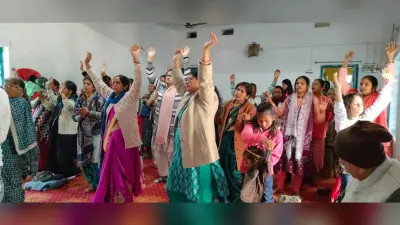 बाबा नाम केवलम के महामंत्र से माहौल हुआ भक्तिमय, सामूहिक कीर्तन आयोजित