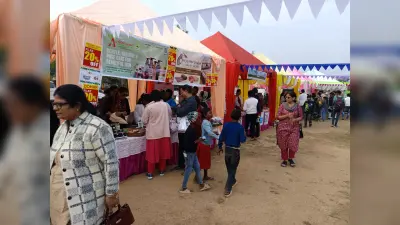 Ranchi news : फार्मर्स मार्केट में खूब बिके ऑर्गेनिक उत्पाद
