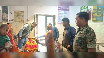 शराब पीने से मना करने पर पति ने पत्नी की पीटा, प्राथमिक उपचार के बाद रेफर
