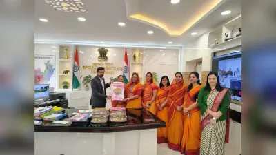 अखिल भारतीय तेरापंथ महिला मंडल का शिष्टमंडल मिला डीएम से, कैंसर जागरूकता अभियान पर की चर्चा