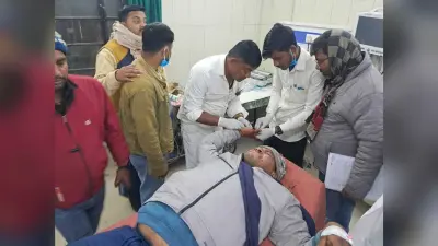 बालू गिट्टी व्यवसायी को गोली मारकर किया जख्मी, इलाजरत