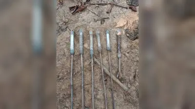 Chaibasa News : टोंटो में सुरक्षा बलों को सर्च अभियान में मिले छह तीर आइइडी