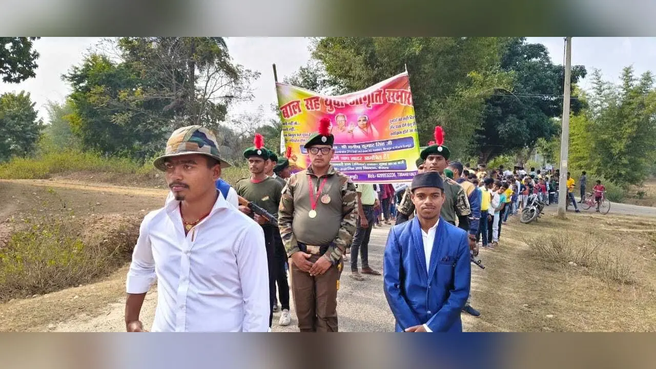 बाल संस्कारशाला को लेकर निकाली गयी जागरूकता रैली