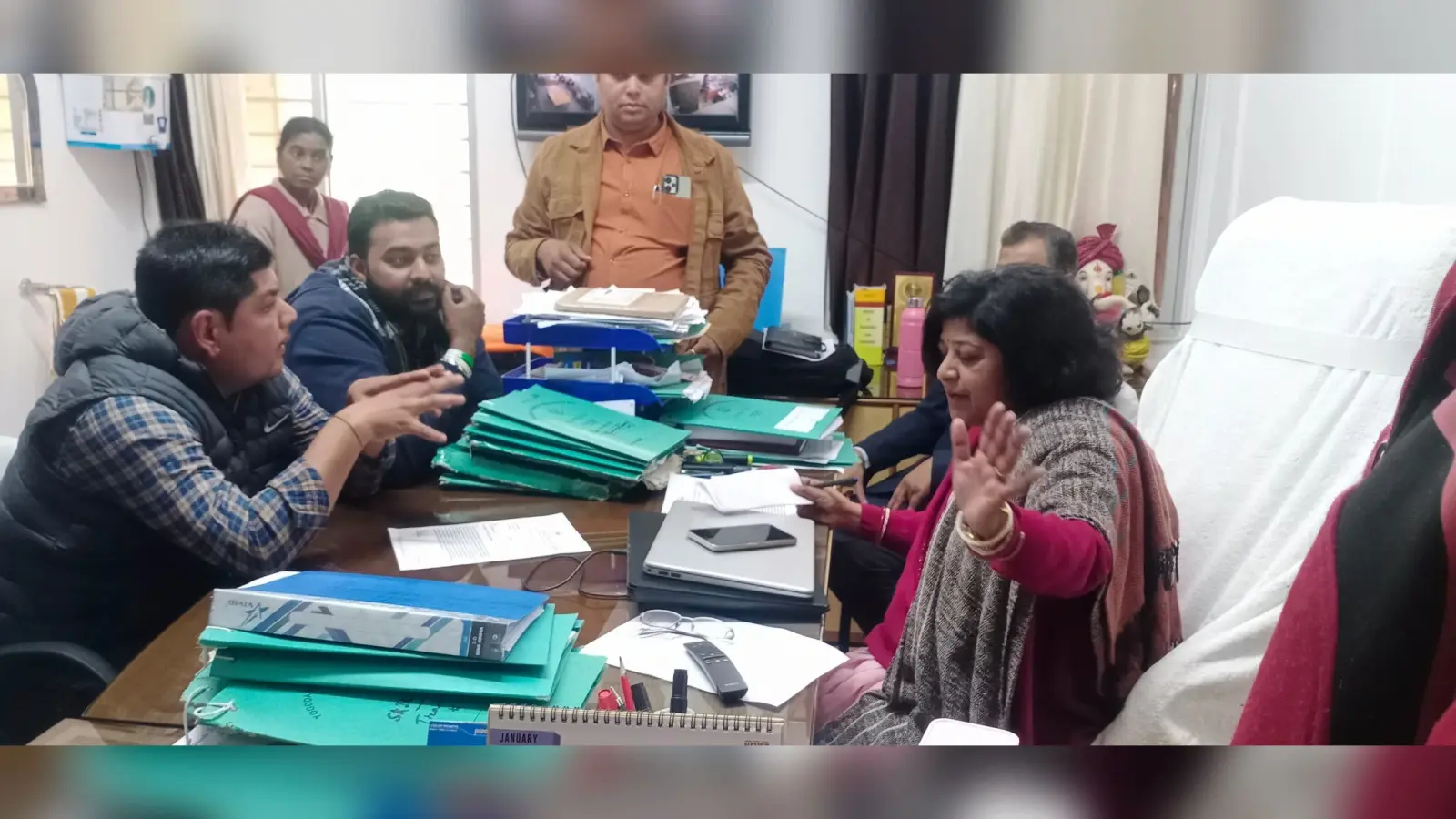 Education News : योगदा सत्संग कॉलेज में एनएसयूआइ व प्राचार्य के बीच नोंकझोंक