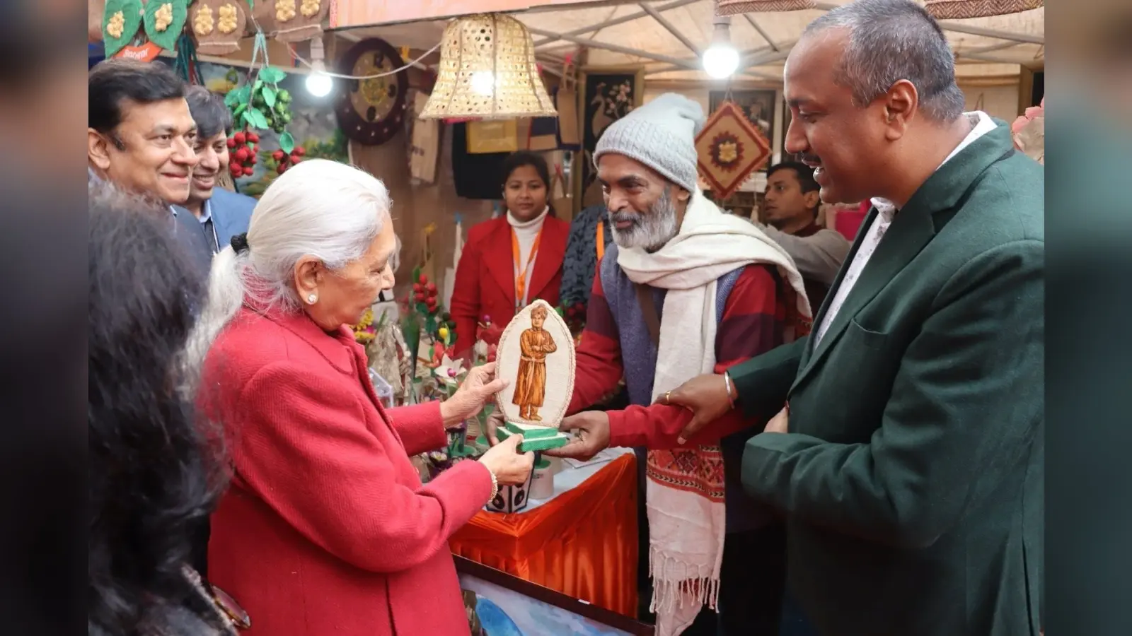 दिल्ली के नेशनल क्राफ्ट म्यूजियम में पूर्णिया आर्ट एंड पूर्णिया क्राफ्ट के उत्पादों की धूम