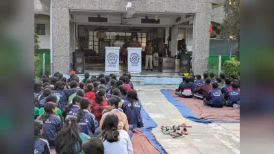 अग्निक पदाधिकारी ने पीएमश्री जेएनवि के छात्रों को किया जागरूक