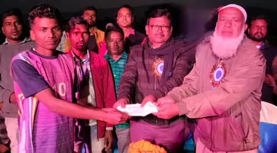 फुटबॉल टूर्नामेंट की विजेता बना एफसी स्टार कोचाटोला