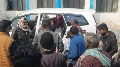 Madhepura news : चैनपुरा में दो बाइकों की टक्कर में तीन लोग घायल