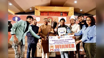 इंटरनेशनल रेटिंग शतरंज टूर्नामेंट में पटना के विजय चैंपियन बने