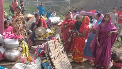 Dhanbad News : कुमारधुबी स्टेशन के 35 घरों पर चलाया बुलडोजर, बेघर हुए लोग
