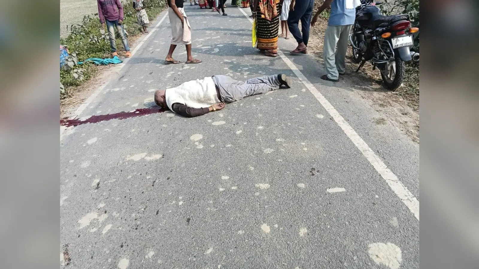 टोटो की टक्कर से बाइक सवार अधेड़ की मौत