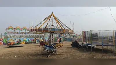 पौष पूर्णिमा पर रानीपट्टी में लगा मेला