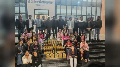 उमंग प्रतियोगिता में मधेपुरा इंजीनियरिंग कॉलेज ने पाया दूसरा स्थान