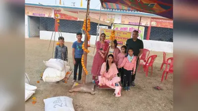 80 लोगों ने श्रीकृष्ण गौशाला में किया तुलादान