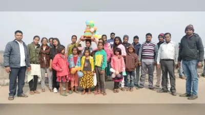 विसर्जन के साथ ही टुसू पर्व का हुआ समापन
