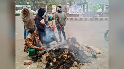 Gopalganj News : सर्द हवा चलने से कांप उठे लोग, सीजन का रहा तीसरा कोल्ड डे