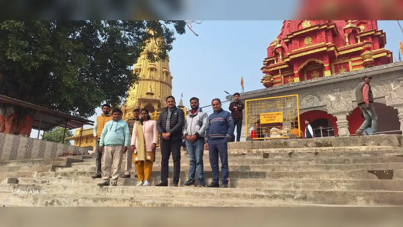 मुख्यमंत्री की प्रगति यात्रा को लेकर सुंदरनाथ धाम में तैयारी जोरों पर