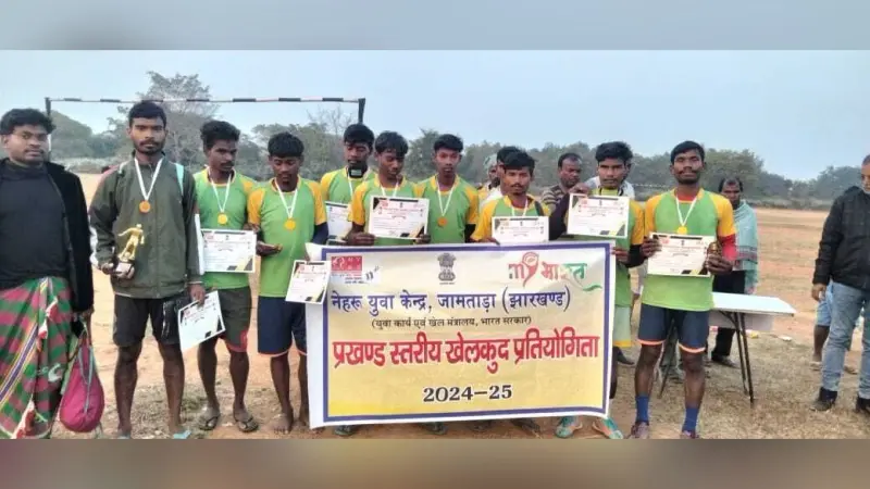 एसके फुटबॉल क्लब जसपुर ने रॉयल संथाल हरिपुर को हराया