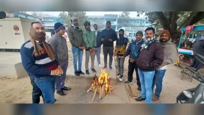 जिले में फिर बढ़ी कनकनी, पूरे दिन बादलों से ढका रहा आसमान