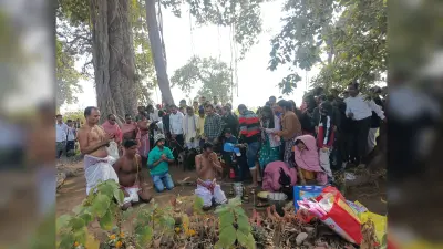 श्रीपुर के वसुमति थान में आखान पूजा आयोजित