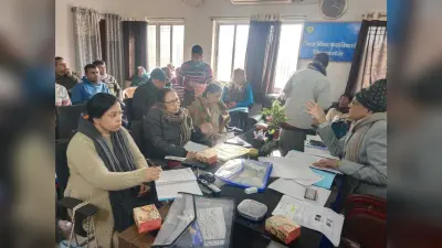 नवोदय विद्यालय चयन परीक्षा हेतु आयोजित की गई बैठक