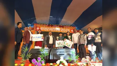 चित्रांकन व शंखनाद प्रतियोगिता में चयनित बच्चों को किया सम्मानित