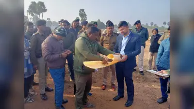 मेडिकल कॉलेज निर्माण व सीएम के संभावित दौरे को ले डीएम ने किया स्थलीय निरीक्षण