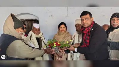 राहुल गांधी के बिहार दौरे को लेकर कांग्रेस जिला प्रभारी ने की चर्चा