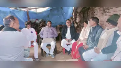 विधायक ने किया क्षेत्र का दौरा, आमजनों की सुनी समस्याएं