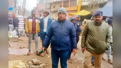 सीएम की संभावित यात्रा को लेकर चकाचक होगी सिमरी बाजार की सड़कें, करायी जा रही बैरिकेडिंग