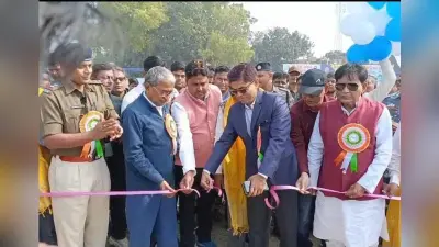 जंगीपुर एसपी ने क्रिकेट टूर्नामेंट का किया शुभारंभ