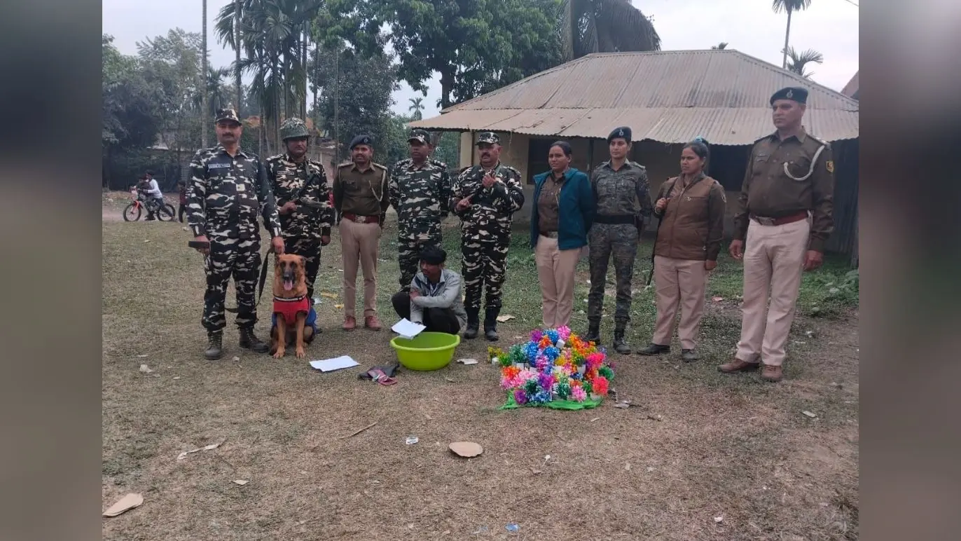 103 ग्राम ब्राउन शुगर जब्त, एक तस्कर गिरफ्तार