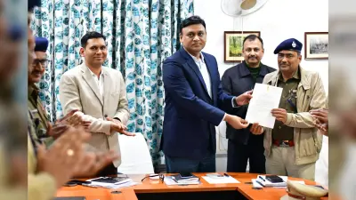 आइजी मुख्यालय ने किया मलयपुर थानाध्यक्ष को सम्मानित