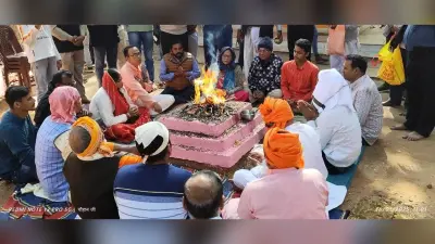 East Singhbhum news : जीवन में सुख-शांति के लिए पूजा-पाठ जरूरी : समीर मोहंती
