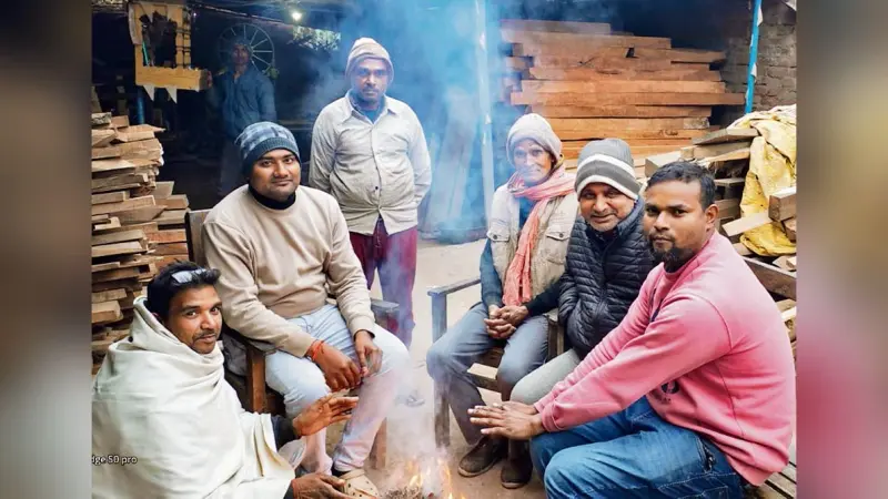 Siwan News : सुबह शीतलहर, दोपहर धूप, शाम होते ही बढ़ गयी कनकनी