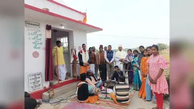समाजसेवी ने महादेव मंदिर में किया रुद्राभिषेक