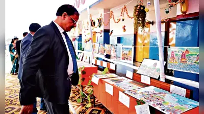 इस्पात इंग्लिश मीडियम स्कूल की विज्ञान, कला एवं शिल्प प्रदर्शनी में 300 छात्रों ने लिया भाग