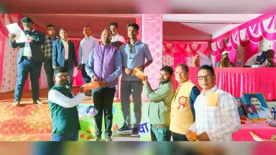 Chaibasa News : पुरुष साइकिल रेस में मंटू व महिला में गुलांची अव्वल