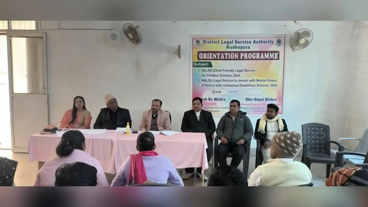 पीएलवी व पैनल अधिवक्ता को ओरिएंटेशन प्रोग्राम के तहत प्रशिक्षण