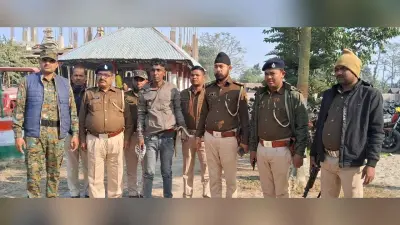 अररिया कोर्ट परिसर से भागा गांजा तस्कर को फुलकाहा पुलिस ने किया गिरफ्तार